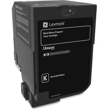 Cartucho de toner Lexmark Rtn f/CS720/5 CX725 3000 pg rendimento BK 74C10K0 comprar usado  Enviando para Brazil