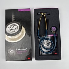 Estetoscópio 3M Littmann CLASSIC III acabamento arco-íris tubo azul caribenho 27" 5807 comprar usado  Enviando para Brazil
