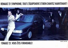 Catalogue brochure renault d'occasion  Saône