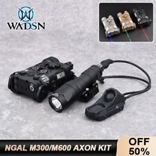 Lanterna WADSN NGAL vermelha verde azul infravermelho laser Surefir M300 M600 AXON interruptor duplo comprar usado  Enviando para Brazil