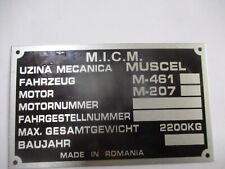 Typenschild schild s87 gebraucht kaufen  Deutschland