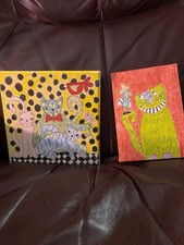 Funky cat art for sale  Hanover