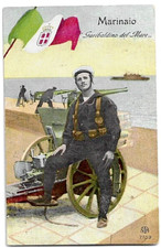 Cartolina militare regia usato  Trieste
