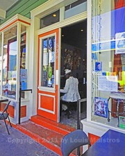 Foto ASSINADA Louis Maistros pianista solitário em Frenchmen St NEW ORLEANS 8x10, usado comprar usado  Enviando para Brazil