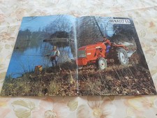 Livret publicitaire tracteur d'occasion  Aubenas