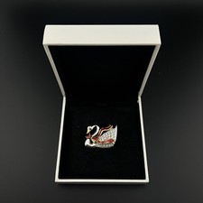 Swarovski swan brooch for sale  Jacksonville