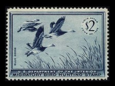 SELO PATO GANSOS AZUIS RW22 Estado perfeito OG $85 VER FOTOS B-127 comprar usado  Enviando para Brazil