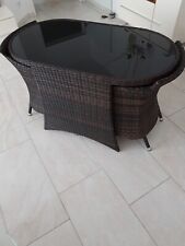 Polyrattan alu balkon gebraucht kaufen  Leverkusen