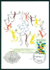 UNO MK 1985 FRIEDENSTAUBE TAUBE PIGEON PICASSO MAXIMUMKARTE MC CM hb49, usado comprar usado UNO MK 1985 FRIEDENSTAUBE TAUBE PIGEON PICASSO MAXIMUMKARTE MC CM hb49, usado comprar usado  Enviando para Brazil