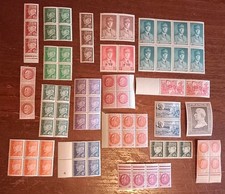 Timbres pétain lots d'occasion  Santa-Maria-Siché