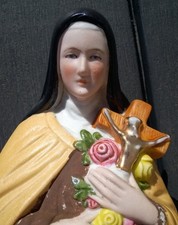 Ancienne statue polychrome d'occasion  Saint-Sébastien-sur-Loire