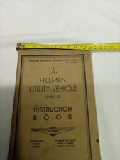 Original 1942 hillman for sale  LEOMINSTER