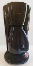 Cafeteira Gevalia Kaffe gotejamento automático 8 xícaras garrafa térmica de vidro preta, usado comprar usado  Enviando para Brazil