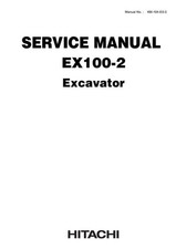 Hitachi ex100 excavator for sale  San Diego