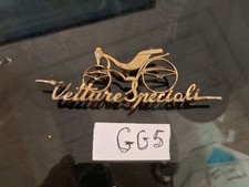 RARO 1962 63 EMBLEMA FIAT VETTURE SPECIALI ORIGINAL DO FABRICANTE comprar usado  Enviando para Brazil