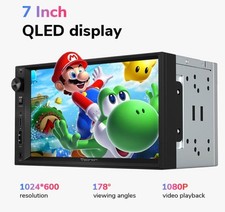 Eonon X3 7" QLED Touch Screen Double 2 DIN Android Auto CarPlay Car Stereo Radio comprar usado  Enviando para Brazil