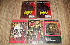 5 SLAYER CASSETTE TAPE LOT REIGN IN BLOOD SOUTH OF HEAVEN SEASONS THE ABYSS LP comprar usado 5 SLAYER CASSETTE TAPE LOT REIGN IN BLOOD SOUTH OF HEAVEN SEASONS THE ABYSS LP comprar usado  Enviando para Brazil