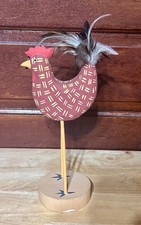Boneco NAVAJO ARTE POPULAR INDIANA MADEIRA GALO GALINHA comprar usado  Enviando para Brazil
