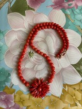 Collana vintage fiore usato  Mantova