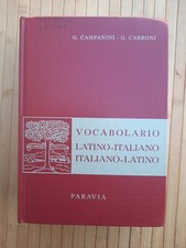 Vocabolario latino campanini usato  Roma