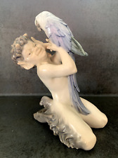 Figurine faune perroquet d'occasion  Rai
