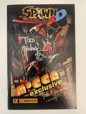 Todd McFarlane ASSINADO Spawn #1 (3-D, com óculos) **Exclusivo MOCCA** [VF/NM], usado comprar usado  Enviando para Brazil