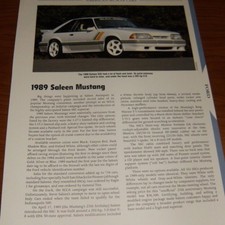 1989 saleen mustang for sale  Melvindale