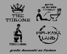 Klo deckel aufkleber gebraucht kaufen  Stein