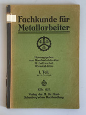 fachkunde metall gebraucht kaufen fachkunde metall gebraucht kaufen Mülheim an der Ruhr