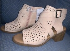 Justice peep toe for sale  Fair Lawn