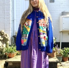 Vintage peruvian cardigan for sale  ASCOT