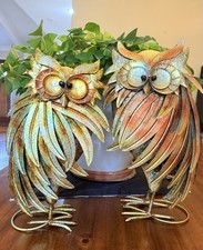 Owls metal art for sale  Post Falls