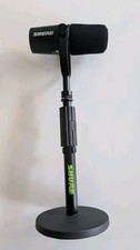 Shure MV7+ saída híbrida USB-C e XLR podcast microfone e suporte de mesa preto, usado comprar usado  Enviando para Brazil