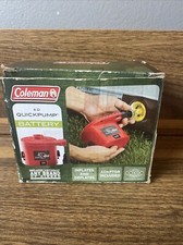 Coleman battery quickpump for sale  Whittier