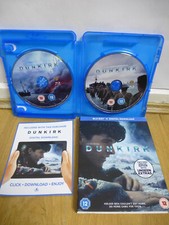 Dunkirk blu ray for sale  STEVENAGE