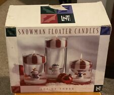 Snowman floater candles for sale  La Crosse