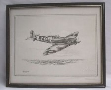 Spitfire aircraft framed for sale  ROMFORD