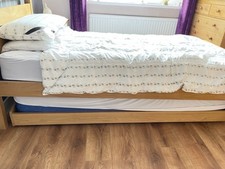 Solid wood trundle for sale  MANSFIELD