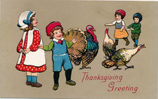 Thanksgiving greeting. childre for sale  Parsippany