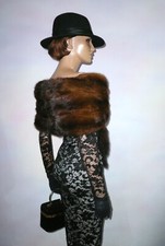 Vintage real mink for sale  WARMINSTER