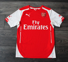 Usado, CAMISA DE FUTEBOL ARSENAL LONDRES 2014 2015 CASA MAGLIA PUMA VERMELHA MASCULINA PEQUENA comprar usado  Enviando para Brazil