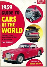 1959 new cars in Guide To Cars Of The World. See Contents. All makes, models. segunda mano  Embacar hacia Mexico
