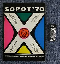 Używany, SOPOT 1970 Joan Baez,Karel Gott,Farida,Kesovija,Rosemarie Ambe,F.Schoebel,March na sprzedaż  PL