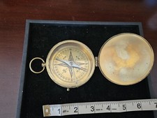 Vintage brass compass for sale  Millstone Township