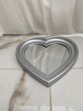 Silver heart shaped for sale  SUTTON COLDFIELD