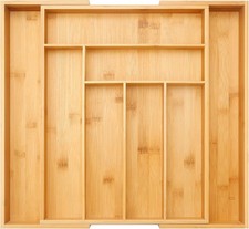 Organizador de gaveta de cozinha expansível SECURA 8 SLOTS, TALHERES - DO-4333 - BAMBOO comprar usado  Enviando para Brazil