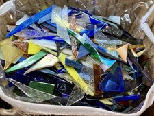 Stained glass scrap for sale  Stokesdale