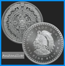 Aztec calendar .999 for sale  El Paso