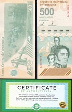 Venezuela 500 digitales for sale  Old Hickory