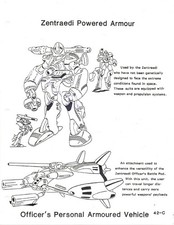 Guia de Estilo ROBOTECH "Zentraedi Power Armour" - Maceks Texto/Layout Harmonia Dourado comprar usado  Enviando para Brazil